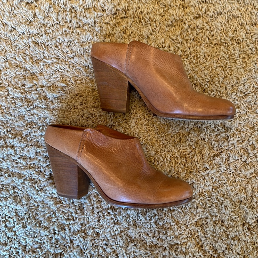 Rag and Bone leather mules